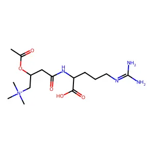 Acetylcarnitine arginyl amide structure
