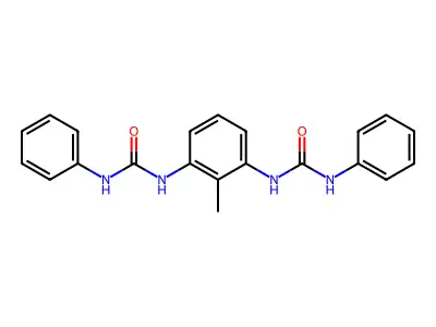 N,N''-(2-Methyl-1,3-phenylene)bis[N'-phenylurea] structure