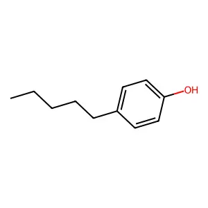 4-戊基苯酚 structure