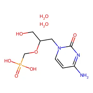 Cidofovir dihydrate structure