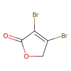 3,4-Dibromo-2(5H)-furanone structure