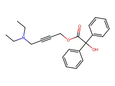 alpha-Descyclohexyl-alpha-phenyl oxybutynin structure