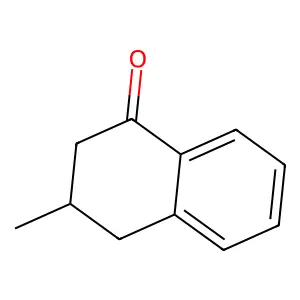 3-甲基-1,2,3,4-四氢萘-1-酮 structure