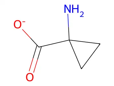 1-Aminocyclopropanecarboxylate structure