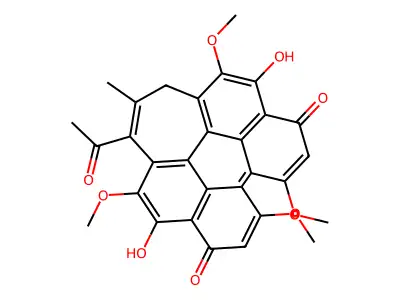 Hypocrellin C structure