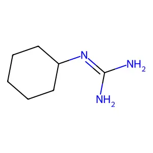 Cyclohexylguanidine structure