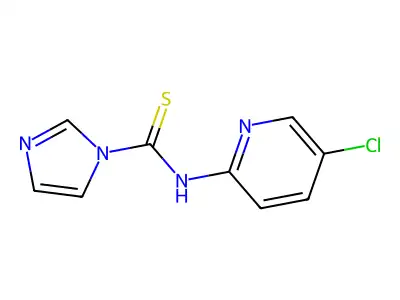 1-(5-Bromopyridin-2-yl)-3-[2-(cyclohexen-1-yl)ethyl]thiourea structure