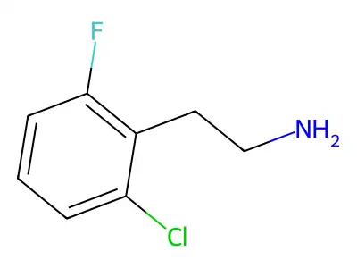 2-(2-Chloro-6-fluorophenyl)ethan-1-amine structure