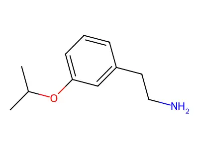 2-(3-Isopropoxyphenyl)ethylamine structure