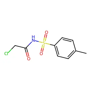 2-chloro-N-(4-methylbenzenesulfonyl)acetamide structure