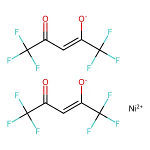 C10H2F12NiO4 structure