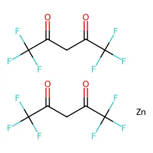 1,1,1,5,5,5-Hexafluoropentane-2,4-dione;ZINC structure