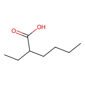2-乙基己酸 structure