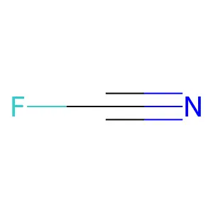 氟化氰 structure