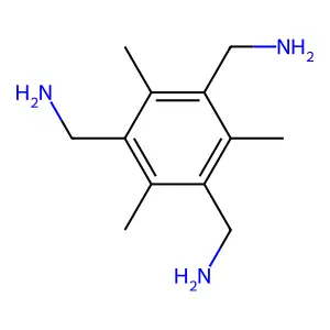 (2,4,6-三甲基苯-1,3,5-三基)三甲胺 structure