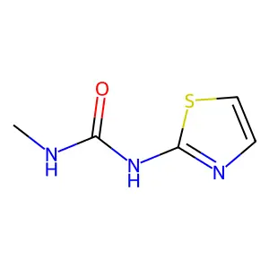 N-Methyl-N'-1,3-thiazol-2-ylurea structure