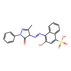 Acid Red 195 free acid structure