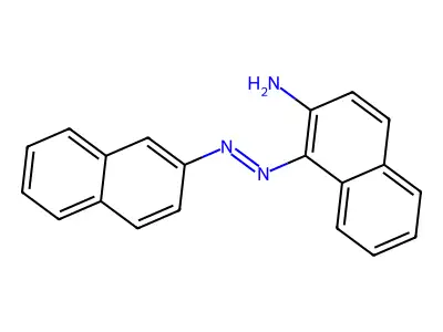 1-(2-Naphthyldiazenyl)-2-naphthylamine structure