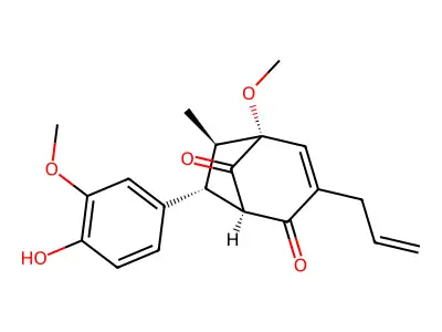 Kadsurenin K structure