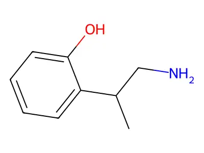 2-(1-Aminopropan-2-yl)phenol structure