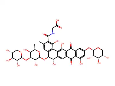 Pradimicin T1 structure