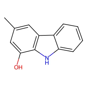 3-Methyl-9H-carbazol-1-ol structure