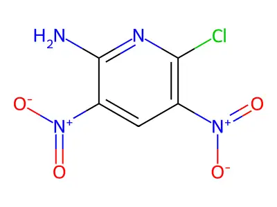 6-Chloro-3,5-dinitropyridin-2-amine structure