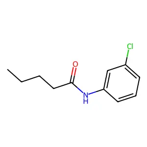 N-(3-氯苯基)戊酰胺 structure