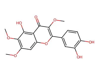 Chrysosplenol D structure