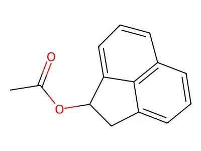 1-Acetoxyacenaphthene structure