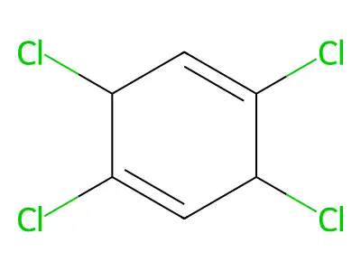 1,3,4,6-四氯-1,4-环己二烯 structure