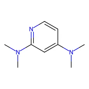 2,4-Pyridinediamine, N,N,N',N'-tetramethyl- structure