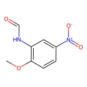 2'-Methoxy-5'-nitroformanilide structure