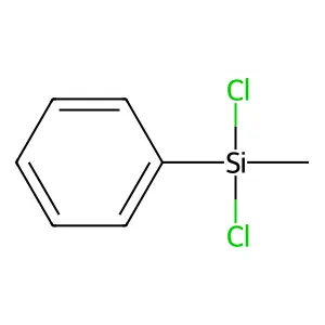 苯基甲基二氯硅烷 structure