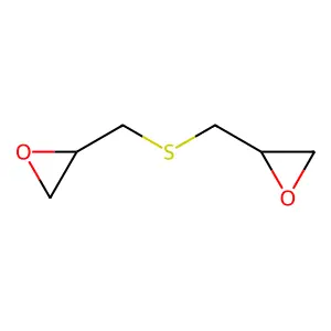 2,2'-(Thiobis(methylene))bis(oxirane) structure