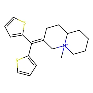 Tiquizium ion structure