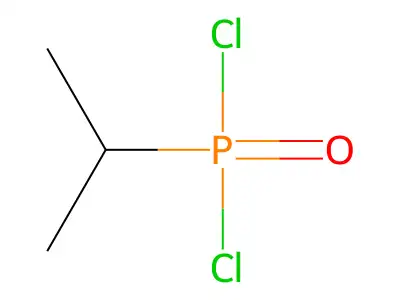Isopropylphosphonic dichloride structure