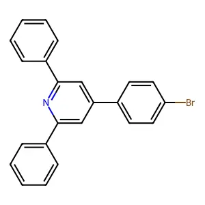 4-(4-Bromophenyl)-2,6-diphenylpyridine structure