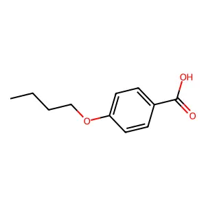 4-丁氧基苯甲酸 structure