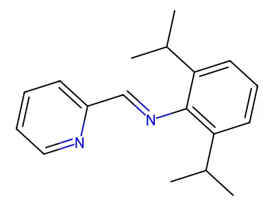trans-2,6-Diisopropyl-N-(2-pyridylmethylene)aniline structure