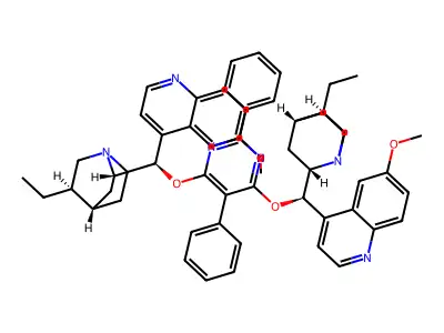 (DHQD)2Pyr structure
