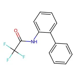 Acetamide, N-[1,1'-biphenyl]-2-yl-2,2,2-trifluoro- structure