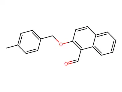 2-[(4-Methylphenyl)methoxy]naphthalene-1-carbaldehyde structure