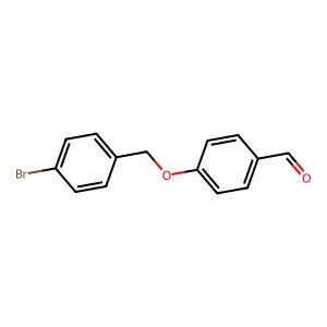 4-((4-Bromophenyl)methoxy)benzaldehyde structure