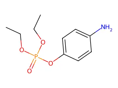 对氨基苯基磷酸二乙酯 structure