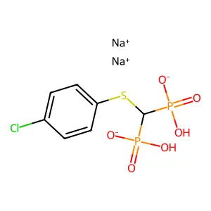 Tiludronate Disodium structure