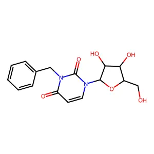 N(3)-Benzyluridine structure