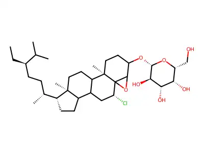 Blattellastanoside A structure