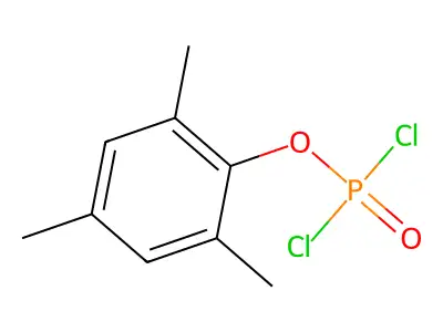 Mesityl dichlorophosphate structure