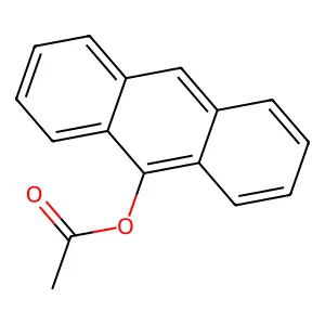 9-Anthryl acetate structure